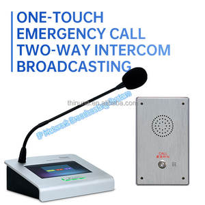 Système de sonorisation extérieur Thinuna IP-9636TB-BS IP65, poste d'appel d'urgence, appel <span class=keywords><strong>SOS</strong></span> à une touche, alimentation PoE, alarme à une touche, interphone, terminal d'aide - Product Image 6