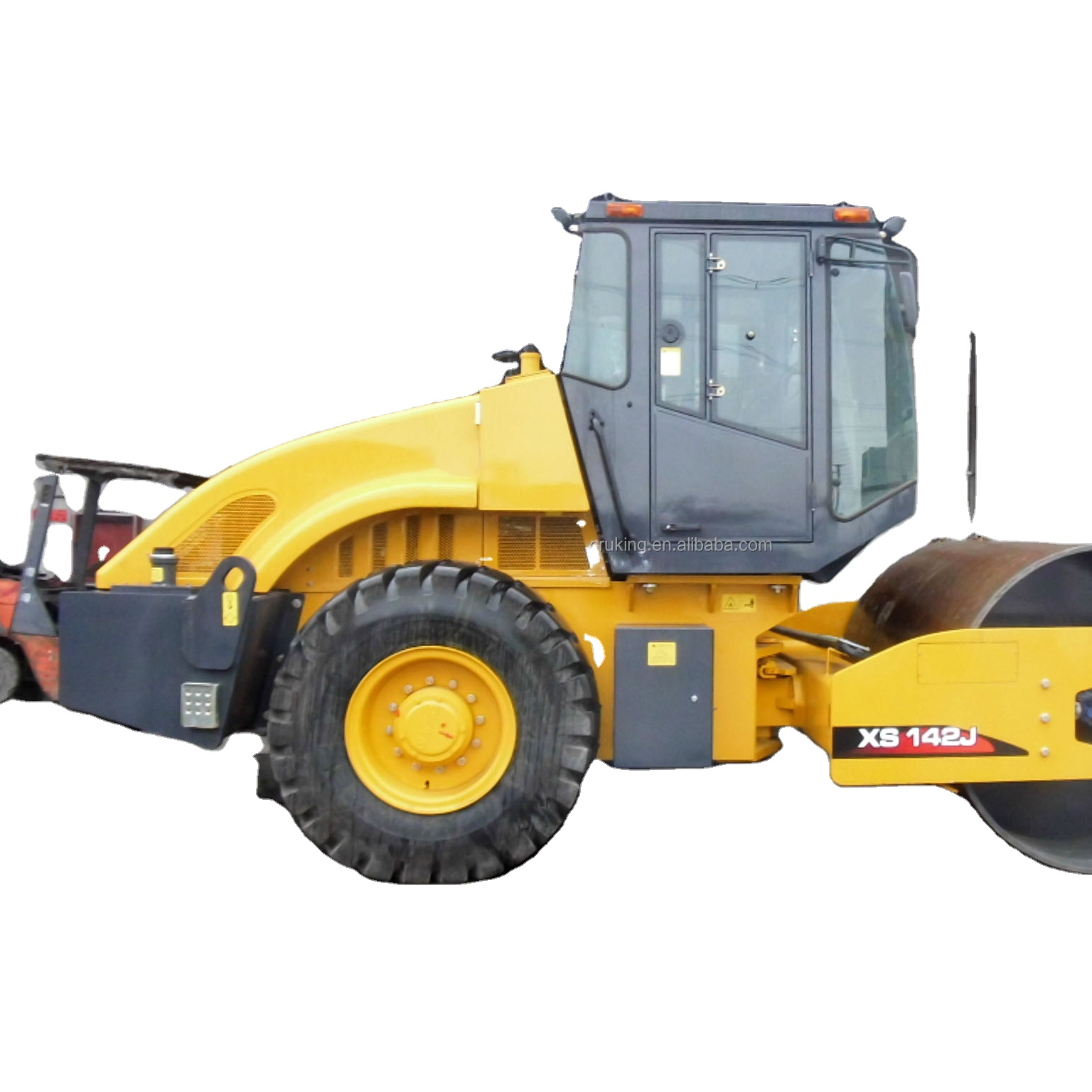 Китайский Ведущий бренд XC-MG XS142J однобарабанный дорожный каток с высокопроизводительностью, китайский двигатель на складе для продажи