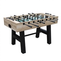 Table de baby-foot d'intérieur avec plateau épais de 55 pouces et pieds croisés pour la maison et la salle de jeux
