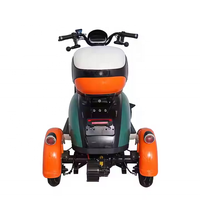 Vente en gros de tricycles électriques 500w 48v, siège pliable, tricycle avec boîte de rangement arrière, tricycle électrique à trois roues pour personnes âgées, pour adultes