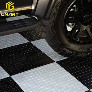 Facile à nettoyer, tapis de <span class=keywords><strong>sol</strong></span> <span class=keywords><strong>automobile</strong></span> rouge 40x40 non toxique, puzzle à emboîtement, tuiles lourdes à emboîtement 40x40 pour <span class=keywords><strong>garage</strong></span> - Product Image 3