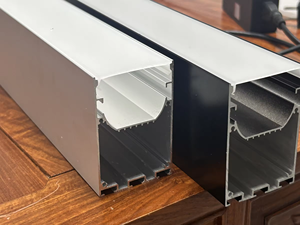 LED Pendant <strong>Light</strong> <strong>Fixture</strong> Industrial Design LED aluminum Profile Channel Pendant Strip <strong>Light</strong> for <strong>Office</strong> Living room - Product Image 5