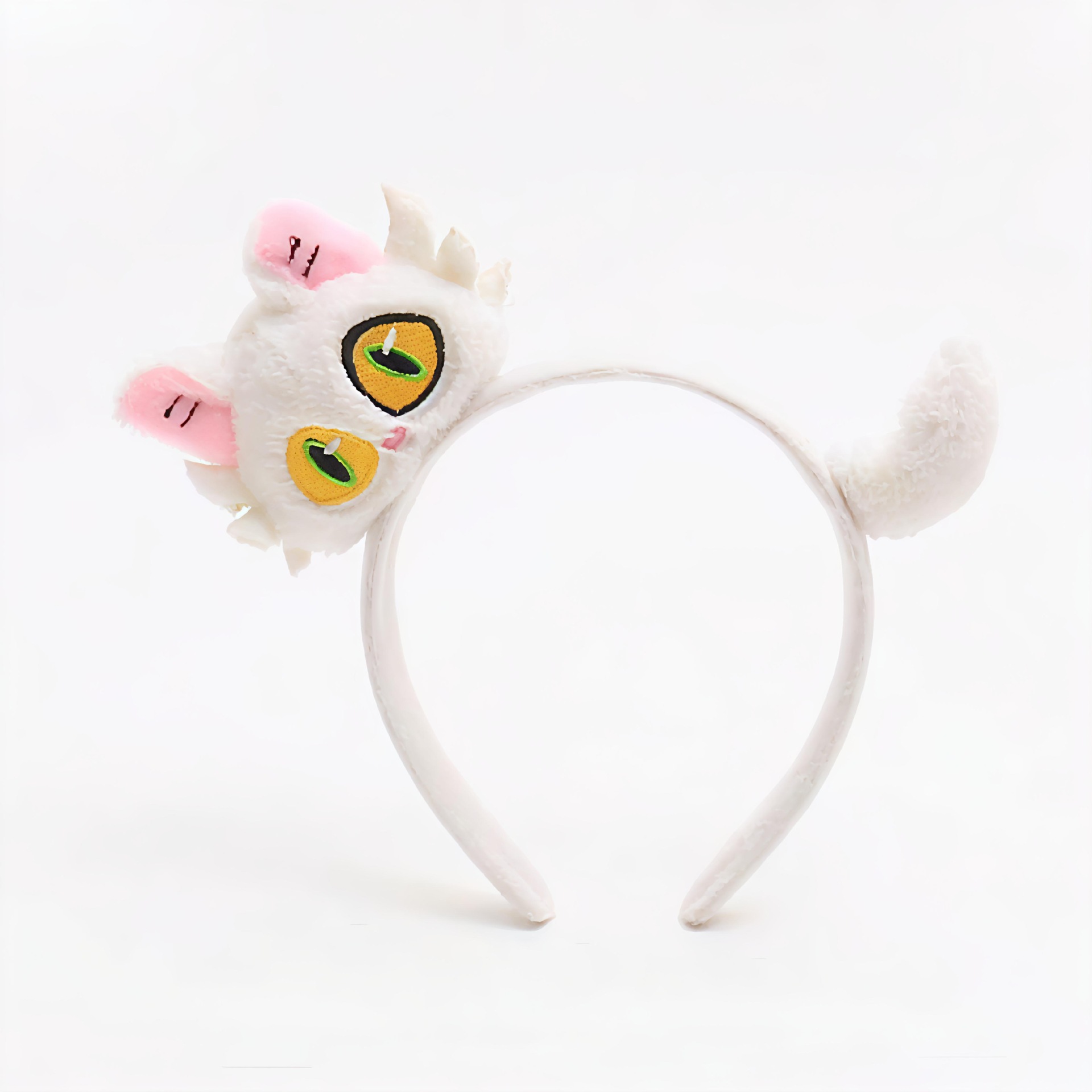 Small tail white cat
