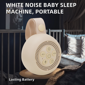 Máquina de Sonido Blanco para Bebés, Portátil, para Viajes, para Dormir, con Luz LED RGB, Batería Recargable, para Recién Nacidos - Product Image 2