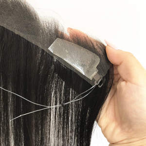 เส้นผมด้านหน้าแบบเส้นผมมนุษย์มีความละเอียดสูงพร้อมสายคล้องที่สามารถปรับความละเอียดสูงเส้นผมด้านหน้าลูกไม้ - Product Image 5