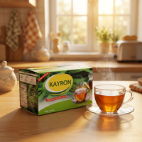 Sachets de café goutte à goutte biodégradables, résistants et polyvalents, avec fond auto-scellant, dans des boîtes colorées