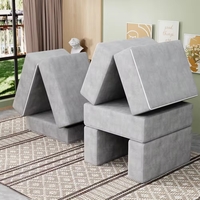 Saien ensemble de meubles 12 pièces modulaire sectionnel lit canapés canapé mousse sous vide tissu chaise canapé salon compressé canapé