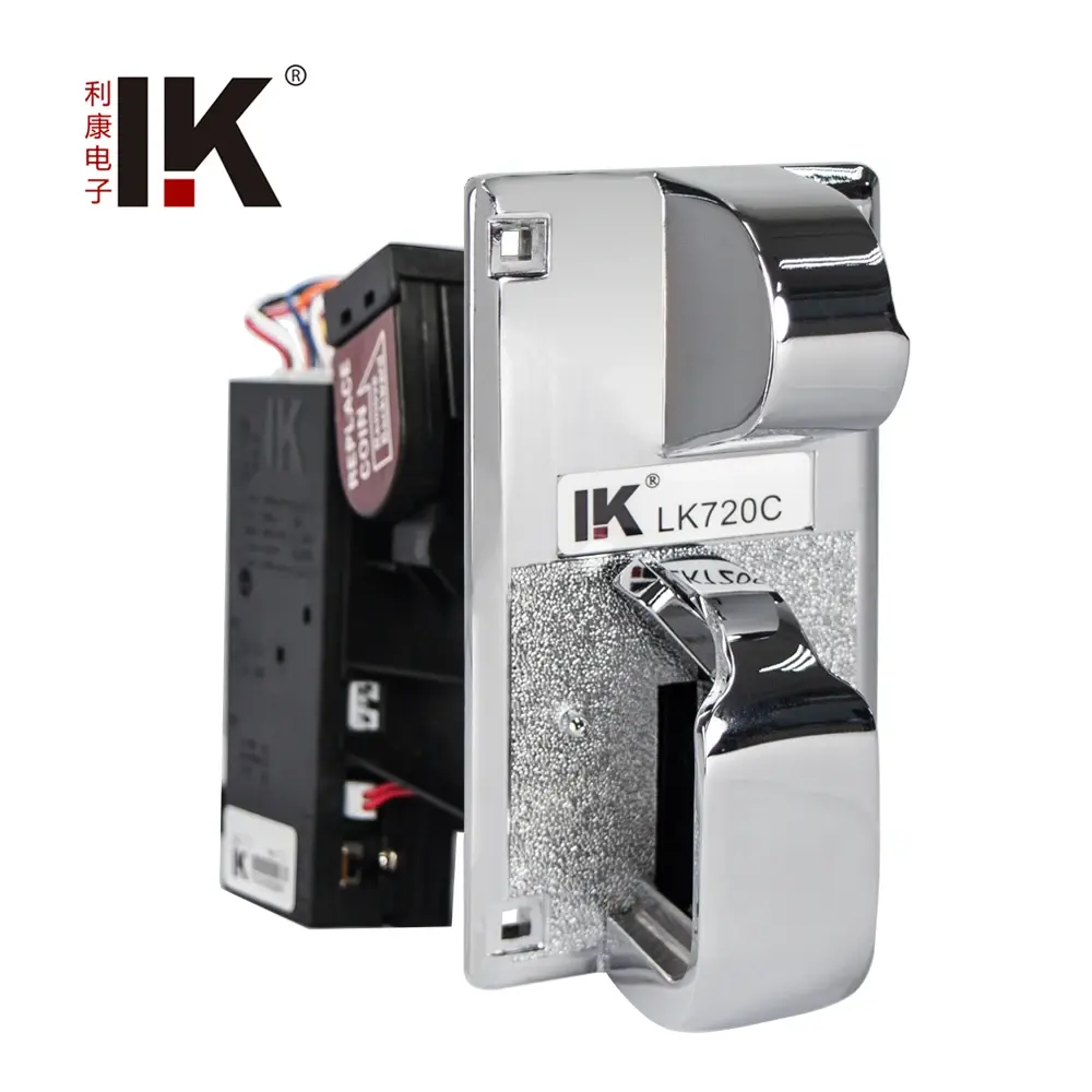 LK720C aceitante moeda exclusivo para a Costa Rica fichas de alta precisão sistema anti-cheating para vending machine playground machine