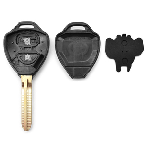 Xe điều khiển từ xa Vỏ chìa khóa t-oyota c-amry 2 nút từ xa chìa khóa xe trường hợp toy43 toy47 toy41r lưỡi - Product Image 4