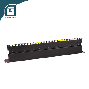 Gcabling Panneau de brassage RJ45 non pré-équipé <span class=keywords><strong>1U</strong></span> 0.5U 48 ports 24 ports <span class=keywords><strong>19</strong></span> pouces Panneau de brassage modulaire - Product Image 6