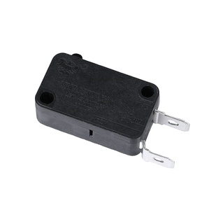 Chất lượng cao KW7-0E Đen 2-pin Micro chuyển đổi SPST NC thường đóng tối đa hiện tại 16A/3A Điện áp tối đa 250VAC - Product Image 2