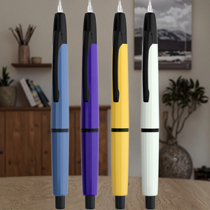 أقلام حبر جاف أسود غير لامع من MAJOHN A2 OEM أقلام حبر جاف مزدوجة الغرض للتمرين على وضعية الجسم وأقلام بلاستيكية مزدوجة - Product Image 2