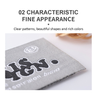 Patchs de vêtements en PU de qualité supérieure étiquettes brodées haute densité personnalisées diverses lettres coeur Alphabet fleur chapeau