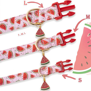 للبيع بالجملة أطواق حيوانات أليفة فاخرة قابلة للتعديل قلادة كلب وقطة بنمط صلب مع دانتيل لزينة أعياد الميلاد وحفلات الزفاف - Product Image 4