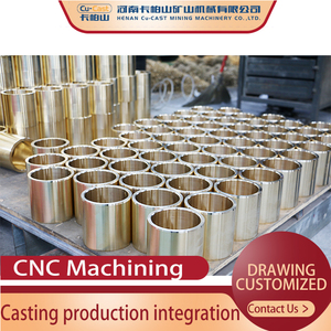 C84400 <b>Copper</b> Worm Gear for Mining Machine Crusher Engine Bronze Casting Nut with <b>Slip</b> Type Feature High-Performance Parts - Product Image 4