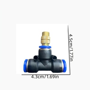 Kit de tête de pulvérisation universelle, système d'irrigation par micro-asperseur à connexion rapide de 30m, pour l'arrosage des jardins, des fleurs et des serres - Product Image 5