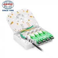 Cordon de brassage optique FTTH pré-connecté de 10 à 30 mètres avec boîtier FAT pour la distribution de fibre optique des réseaux 3G 4G
