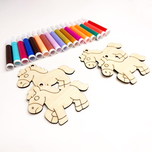 Porte-clés en bois tendance pour femme, en bois de contreplaqué, pour activités de team building et design d'emballages de produits - Product Image 4