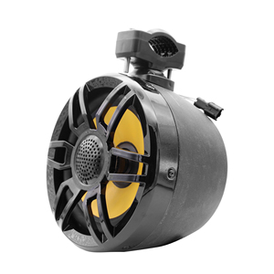 8 Inch Stainless Steel+ABS LED Waterproof IP66 <b>Stereo</b> <b>System</b> Hanging Subwoofer with Piston for Marine Motorboats - Product Image 2