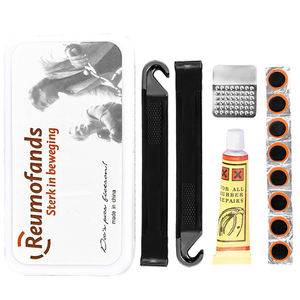 <span class=keywords><strong>Kit</strong></span> de réparation de pneus portable Chinagama pour <span class=keywords><strong>VTT</strong></span> et vélo de route avec outil de collage de patchs en plastique - Product Image 6