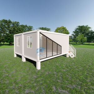 Contenedor Expandible Pared de Cristal Moderna Estudio Balcón <span class=keywords><strong>Casa</strong></span> Blanca Villa Casas Prefabricadas - Product Image 2