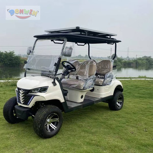 Voiturette de golf électrique économique à moteur 48V DC, 4 places, vente en gros à bas prix pour les petites stations balnéaires - Product Image 6