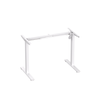 Bureau debout moderne modulaire électrique réglable en hauteur et pivotant, convertible en métal automatique pour la maison, la chambre, le bureau ou l'école
