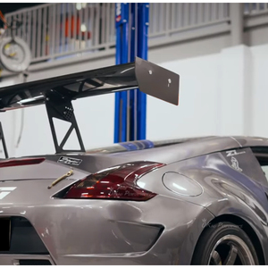 Spoiler Posteriore in Fibra di Carbonio Stile <span class=keywords><strong>AR</strong></span> <span class=keywords><strong>250</strong></span> GT Wing per Nissan 370Z Z34 2008-2019 - Product Image 3