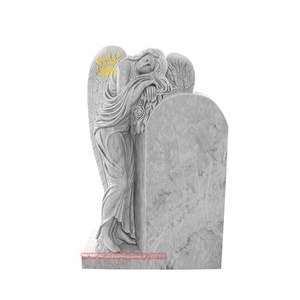 Noir Marbre Guitare Décor Pierre Sculpté Art Sculpture Cimetière Monument Décoration Conception pour Pierres Tombales et Monuments - Product Image 6