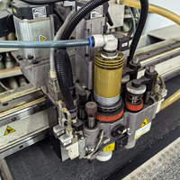 Machine de découpe du cuir pneumatique ATOM FLASHCUT FC888 L30 avec mandrin pneumatique et couteau Atom
