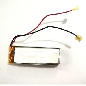 Baterai Li-ion 3.7V 700MAh 602060 OEM Lipo Baterai Listrik 4.2V Tegangan Pengisian 2.59Wh