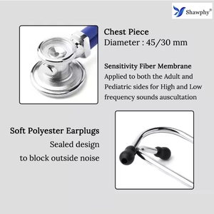 <span class=keywords><strong>Fonendoscopio</strong></span> profesional de doble cabezal, estetoscopio, accesorio médico multifuncional para médicos, fuente de alimentación Manual para niños - Product Image 5