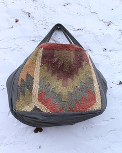 Jaipuri Modern Style Banjara <b>Bag</b> - Handmade Indian Tribal <b>Patchwork</b> Tote with Mirror Work Anniversary Gift for Her - Product Image 4