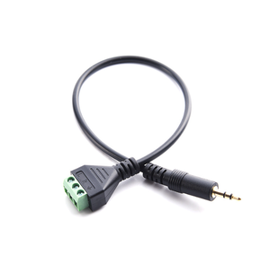 3.5mm Stereo Nam để <span class=keywords><strong>AV</strong></span> 3 pin vít thiết bị đầu cuối được miễn phí của Hàn Tai nghe âm thanh chuyển đổi <span class=keywords><strong>Adapter</strong></span>, DIY nhanh chóng vít - Product Image 4