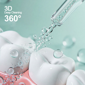 Hydrocureur portable sans <span class=keywords><strong>fil</strong></span> rechargeable personnalisable avec réservoir d'eau de 300 ml pour le nettoyage buccal, 4 modes, <span class=keywords><strong>fil</strong></span> <span class=keywords><strong>dentaire</strong></span> - Product Image 6