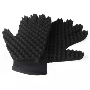 Bouclés Bobine Magique Outil Sans Chaleur Cheveux Bigoudis Tige Motif Éponge Mitaines Soins Des Cheveux Tête Masseur Barbier Cheveux Brosse Mousse Chaude - Product Image 2