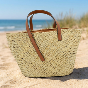 Garden Style Seagrass Storage <b>Basket</b> Home Decorative Christmas Decorations Gifts <b>Foldable</b> Laundry <b>Basket</b> Storage Box Bin OEM - Product Image 1