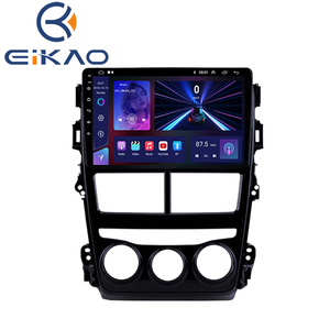 <span class=keywords><strong>Android</strong></span> 10 9 "2Din coche GPS Navi Radio unidad principal soporte Wifi Radio coche REPRODUCTOR DE Dvd para Toyota Vios Manual aire acondicionado 2018 - Product Image 1