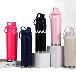 Eco-friendly Direct Drinking Water Bottle Vacuum Flasks Double <b>Wall</b> Vacuum Insulated Stainless Steel Sports Waterbottle - Product Image 1
