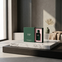 Boîte cadeau de luxe personnalisée à deux tons avec insert sur mesure pour l'emballage de parfums, cosmétiques et soins de la peau