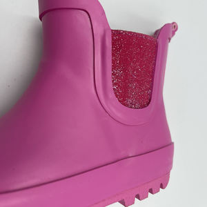 Personalized Colour Baby Size Rubber <strong>Wellington</strong> <strong>Boot</strong> <strong>Ankle</strong> Wellies Toddler Rain <strong>Boots</strong> - Product Image 6