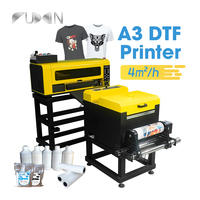 Printer DTF Small Footprint 13" XP600 A3 dengan Sistem Tinta Putih, Printer Inkjet DTF, Mesin Cetak DTF, Dukungan Online 24 Jam