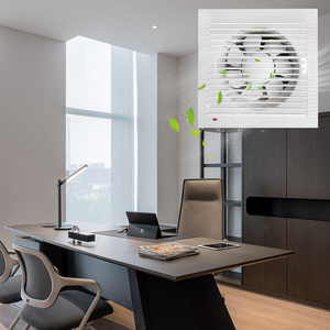 2023 תוצרת סין מטבח אמבטיה כיכר תקרת אוהד צינור 6 אינץ נמוך MOQ חלון צירי מאוורר מים הוכחת - Product Image 4