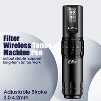 Hoofdhuid Micropigmentatie Dot Mode Filter X30 Tattoo Verstelbare Slag 1600Mah Batterij Draadloze Machine Tattoo