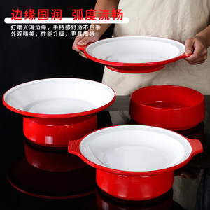 Melamine Serving <b>Tray</b> Solid Color Unbreakable Hotel Food Use - Product Image 5