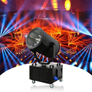 Skyrose 6000W siêu chùm chiếu tìm kiếm ánh sáng trắng <span class=keywords><strong>Led</strong></span> ngoài trời không thấm nước pháo với 4km đạt - Product Image 1