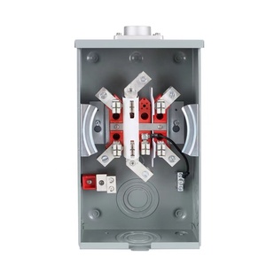 Saipwell 100A 200A 4 Hàm 2 Trong 1 Mỹ Mỹ Năng Lượng Meter Ổ Cắm Hộp Điện Vuông Meter Ổ Cắm Cơ Sở - Product Image 5