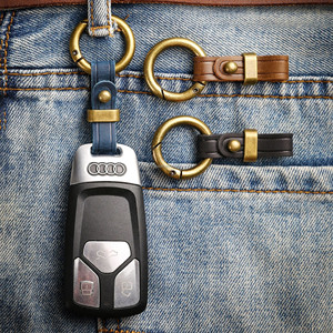 <span class=keywords><strong>Porte</strong></span>-clés de voiture pour <span class=keywords><strong>Mercedes</strong></span> - pour Land Rover - <span class=keywords><strong>Porte</strong></span>-clés vintage en <span class=keywords><strong>cuir</strong></span> véritable, évite la perte - Product Image 5