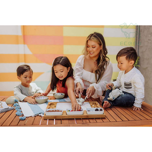 Ensemble de service de mélange de crème glacée de salon de marque Brown a Picnic Time de 24X14X4 cm avec 3 bols en céramique - Product Image 4