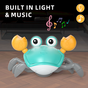 Fivestar Trung Quốc Nhà Máy Điện Di Chuyển Bò Cua Bé Đồ Chơi Thoát Khỏi Runaway Cảm Ứng Cua Với Ánh Sáng Âm Nhạc Âm Thanh USB Sạc - Product Image 2